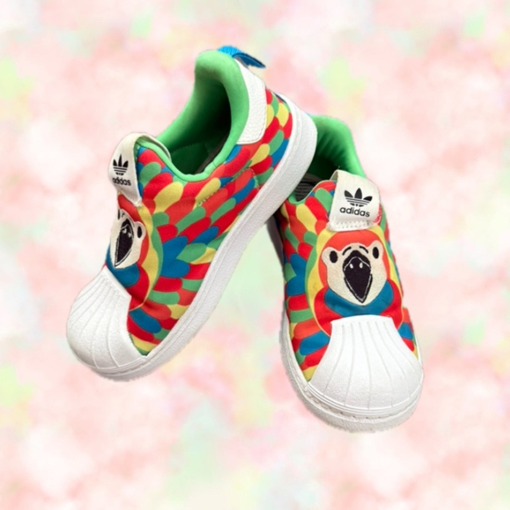 Adidas superstar 360 Kids Slip On Sneakers - toddler sz 9.5 casual shoes